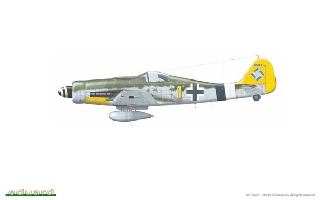 1/48 Focke-wulf FW-190D-9 германский истребитель, серия ProfiPACK (Eduard 8184), сборная модель