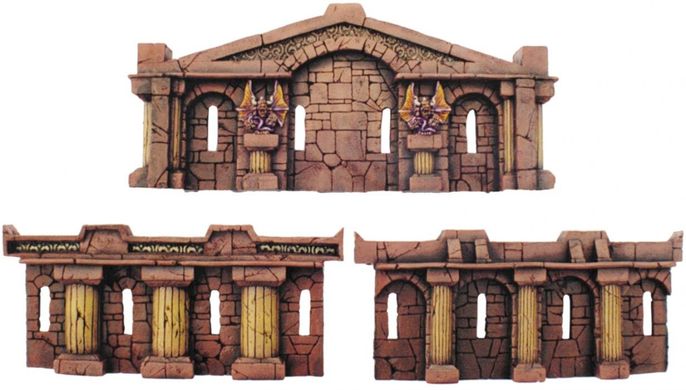 Fenryll Miniatures - Celtic Temple Front Side - FNRL-TEM02