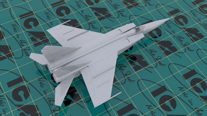 1/72 МиГ-25РБТ самолет-разведчик (ICM 72172), сборная модель