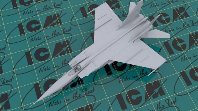 1/72 МиГ-25РБТ самолет-разведчик (ICM 72172), сборная модель