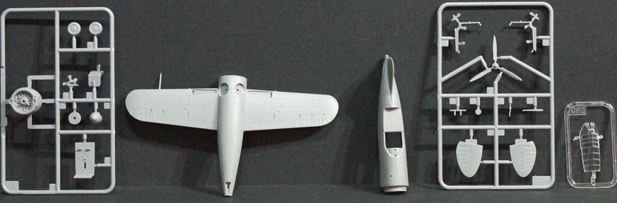 1/72 Винищувач Brewster F2A Buffalo (HobbyBoss 80290), збірна модель