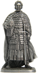54 мм Русский князь Александр Невский, 1220-63 гг. (EK Castings M-278) коллекционная оловянная миниатюра