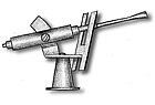 Пулемет калибра 20 мм противоавиционный 16 мм, латунь Amati Modellismo 4893