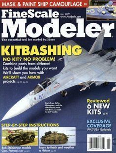 Журнал "FineScale Modeler" January 2009. The essential tool for model builders (англійською мовою)