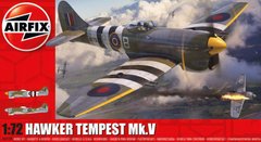 1/72 Hawker Tempest Mk.V британский истребитель (Airfix A02109), сборная модель