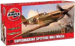 1/72 Supermarine Spitfire Mk.I / Mk.IIA (Airfix 02010) сборная модель