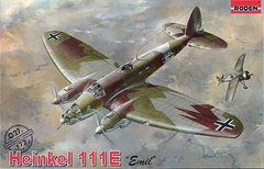 1/72 Heinkel He-111E німецький бомбардувальник (Roden 027) збірна модель