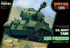 Танк M26 Pershing, сборка без клея, Meng World War Toons WWT-010