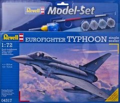 1/72 Eurofighter Typhoon одноместный + краска + клей + кисточка (Revell 64317)