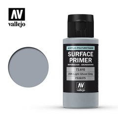Грунтовка світло-сіра акрил-поліуретанова, 60 мл (Vallejo 73615 USN Light Ghost Grey FS36375 Surface Primer Acrylic-Polyurethane)