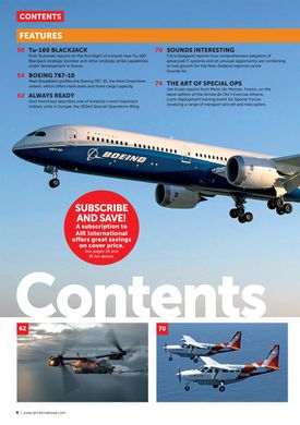 Журнал "AIR International" 3/2018 March Vol.94 No.3. For the best in modern military and commercial aviation (англійською мовою)