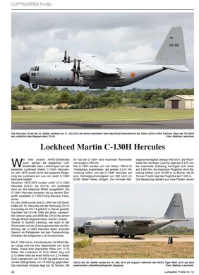 Журнал "Luftwaffen Profile" 12: "Belgian Air Component - Belgische Luchtmacht" Matthias Leischner (ВПС Бельгії) (німецькою мовою)