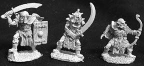 Reaper Miniatures Dark Heaven Legends - Orc War Party (3) - RPR-2550