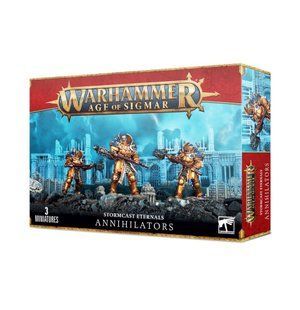 Stormcast Eternals: Annihilators, мініатюри Warhammer Age of Sigmar (Games Worksop 96-55), збірні пластикові
