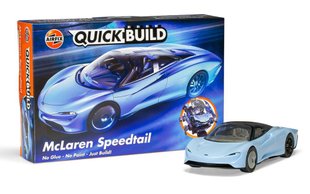 Автомобіль McLaren Speedtail, LEGO-серія Quick Build (Airfix J6052), проста збірна модель для дітей