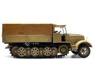 1/35 Sd.Kfz.7 німецький тягач, готова модель авторської роботи