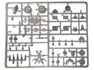 Chaos Vehicle Accessories #2 V02 некомплект, набір аксесуарів для техніки Warhammer 40k (Games Workshop), пластикові