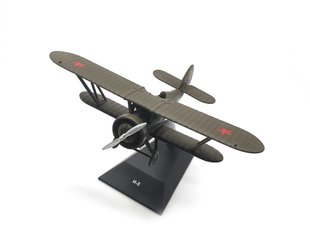 Готова модель літака І-5 на підставці, металева, масштаб 1:72