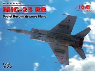 1/72 МіГ-25РБ літак-развідник (ICM 72173), збірна модель