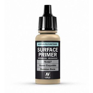Vallejo 70627 Грунтовка Цвета кости акрил-полиуретановая, 17 мл (Skeleton Bone Surface Primer Acrylic-Polyurethane)