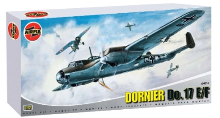 1/72 Dornier Do-17E/F германский бомбардировщик (Airfix 04014) сборная модель