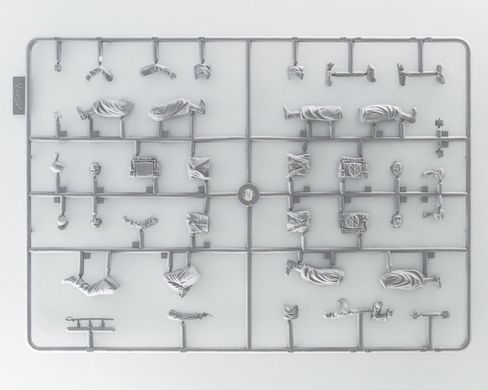 1/35 Французские зуавы 1914 года, 4 фигуры (ICM 35709), сборные пластиковые