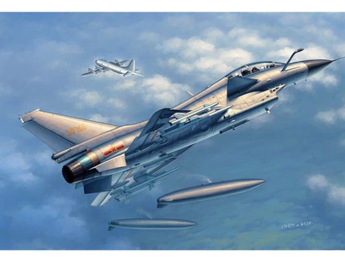 1/48 PLAAF J-10S Vigorous Dragon китайський винищувач (Trumpeter 02842), збірна модель