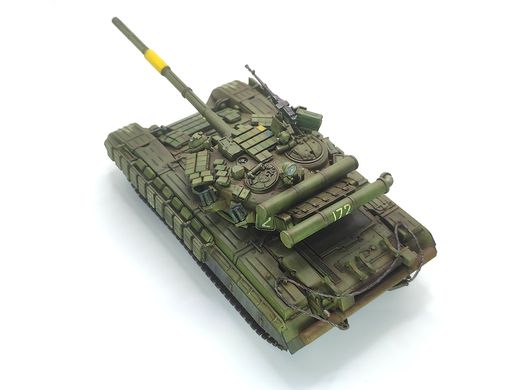 1/35 Украинский основной боевой танк Т-64БВ, готовая модель авторской работы