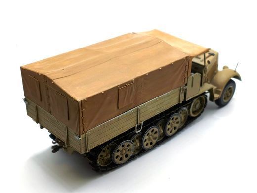 1/35 Sd.Kfz.7 немецкий тягач, готовая модель авторской работы