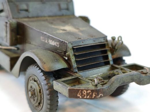 1/35 Зенитная самоходная установка M16 MGMC с пулеметами M2 Browning, готовая модель