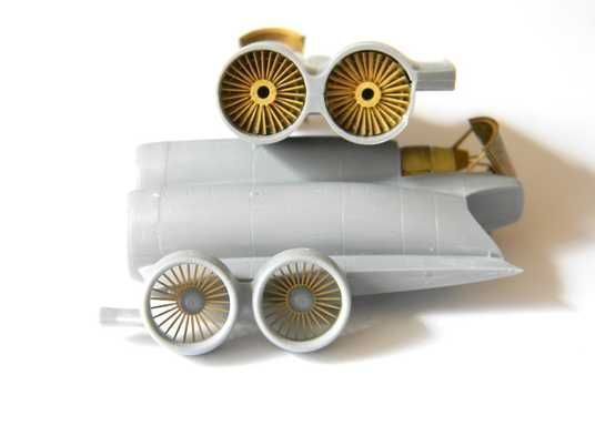 1/144 Фототравление для Ил-62М, для моделей Звезда (Микродизайн МД