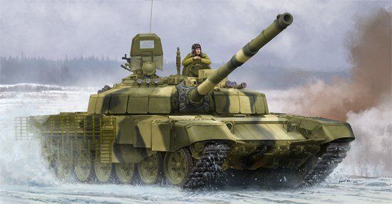 1/35 Т-72Б2 основний бойовий танк (Trumpeter 09507), збірна модель