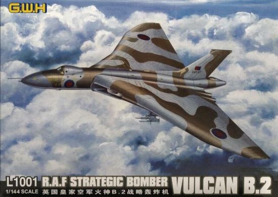 1/144 Vulcan B.2 британский стратегический бомбардировщик (Great Wall Hobby L1001) сборная модель