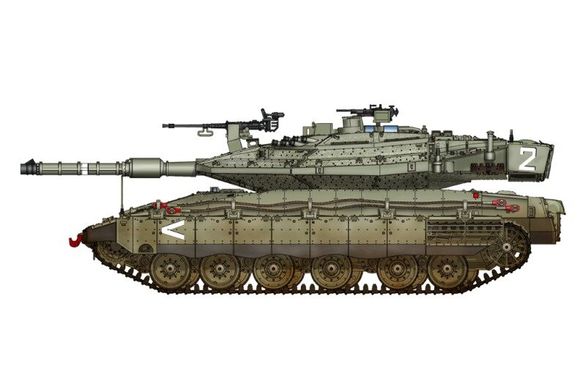1/72 Merkava Mk.IV израїльський основний бойовий танк (HobbyBoss 82915), збірна модель