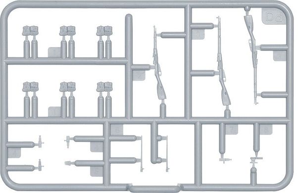 1/35 Комплект противотанковых пушек ЗИС-2 и ЗИС-3 с фигурами рассчета и аксессуарами (Miniart 35369), сборные модели