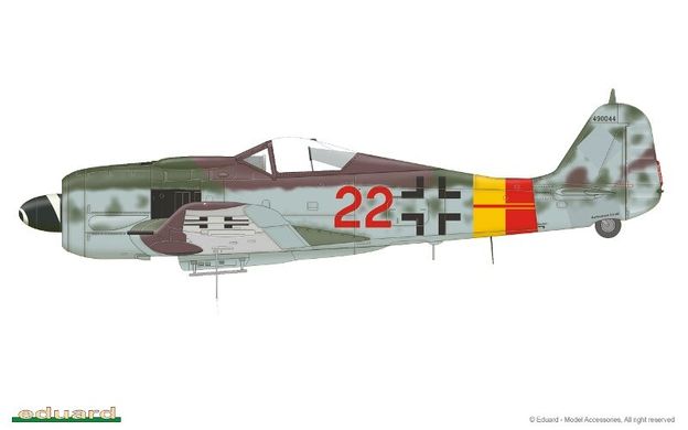 1/48 Focke-Wulf FW-190A-9 німецький винищувач, серія ProfiPACK (Eduard 8187) збірна модель