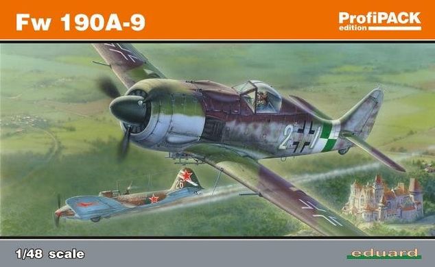 1/48 Focke-Wulf FW-190A-9 германский истребитель, серия ProfiPACK (Eduard 8187) сборная модель