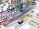 1/72 Атомная подводная лодка Skipjack, готовая модель авторской сборки