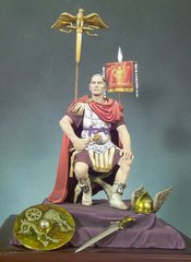 90 мм Julius Caesar, Vercingetorix's Surrender (52 BC)