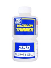 Розчинник Mr.Color Thinner для нітро та сольвентів, 250 мл (Gunze Sangyo T-103)
