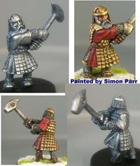 HassleFree Miniatures - Benn, male warrior with greathammer - HF-HFD006