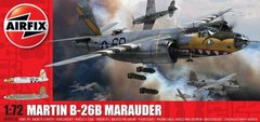 1/72 Martin B-26B Marauder американский бомбардировщик (Airfix 04015A) сборная модель