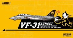 1/72 Самолет F-14D эскадрильи VF-31 Sunset, Limited Edition (Great Wall Hobby S-7203), сборная модель