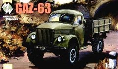 1/72 ГАЗ-63 грузовик (Military Wheels 7218) сборная модель
