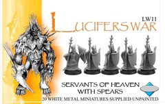 Lucifer Wars - SERVANTS OF HEAVEN, W/SPEARS - West Wind Miniatures WWP-LW11