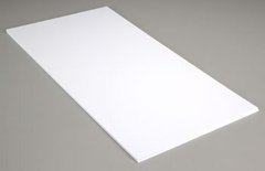 Полистирол (листовой пластик модельный/макетный) 0,5*200*300 мм (формат А4), белый