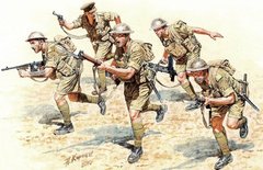 1/35 British Infantry in action, Northern Africa, WW II era (Master Box 3580)