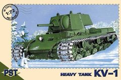 КВ-1 советский тяжелый танк 1:72