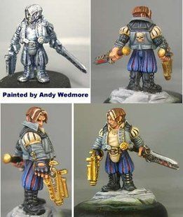 HassleFree Miniatures - Pirate Kjaran. Dwarf. - HF-HFP001
