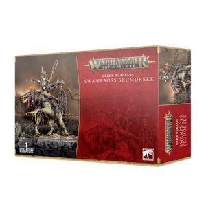 Orruk Warclans: Swampboss Skumdrekk, мініатюра Warhammer Age of Sigmar (Games Worksop 89-69), збірна пластикова